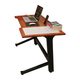 Bàn làm việc ComDesk mặt NoteDesk Home Office COD68004 120 x 60 x 75 cm (Đồng đỏ)