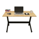 Bàn làm việc ComDesk mặt simpleDesk chữ nhật Home Office COD68005 120 x 60 x 75 cm (Nâu nhạt)