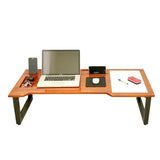 Bàn ghi chú NoteDesk ngồi bệt Home Office ND68003 1.2m x 60cm x 35cm (Nâu)